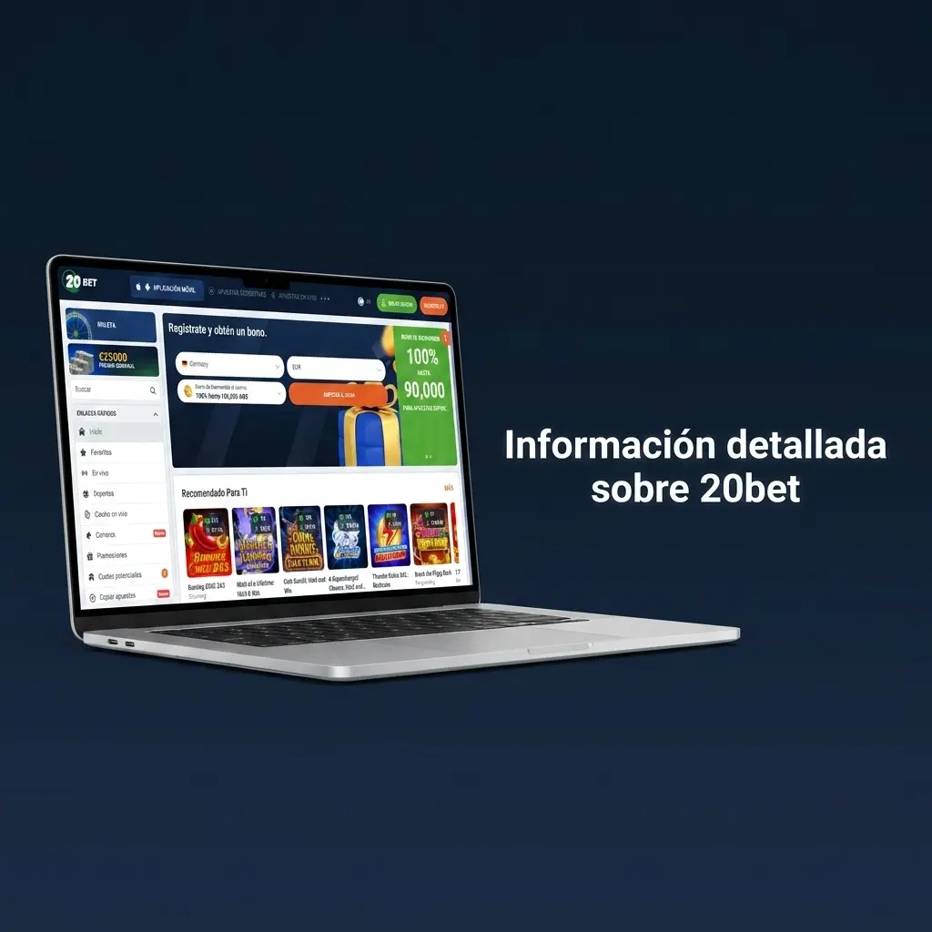 Plataforma 20bet Argentina: apuestas deportivas, casino online, app móvil y seguridad SSL bancaria