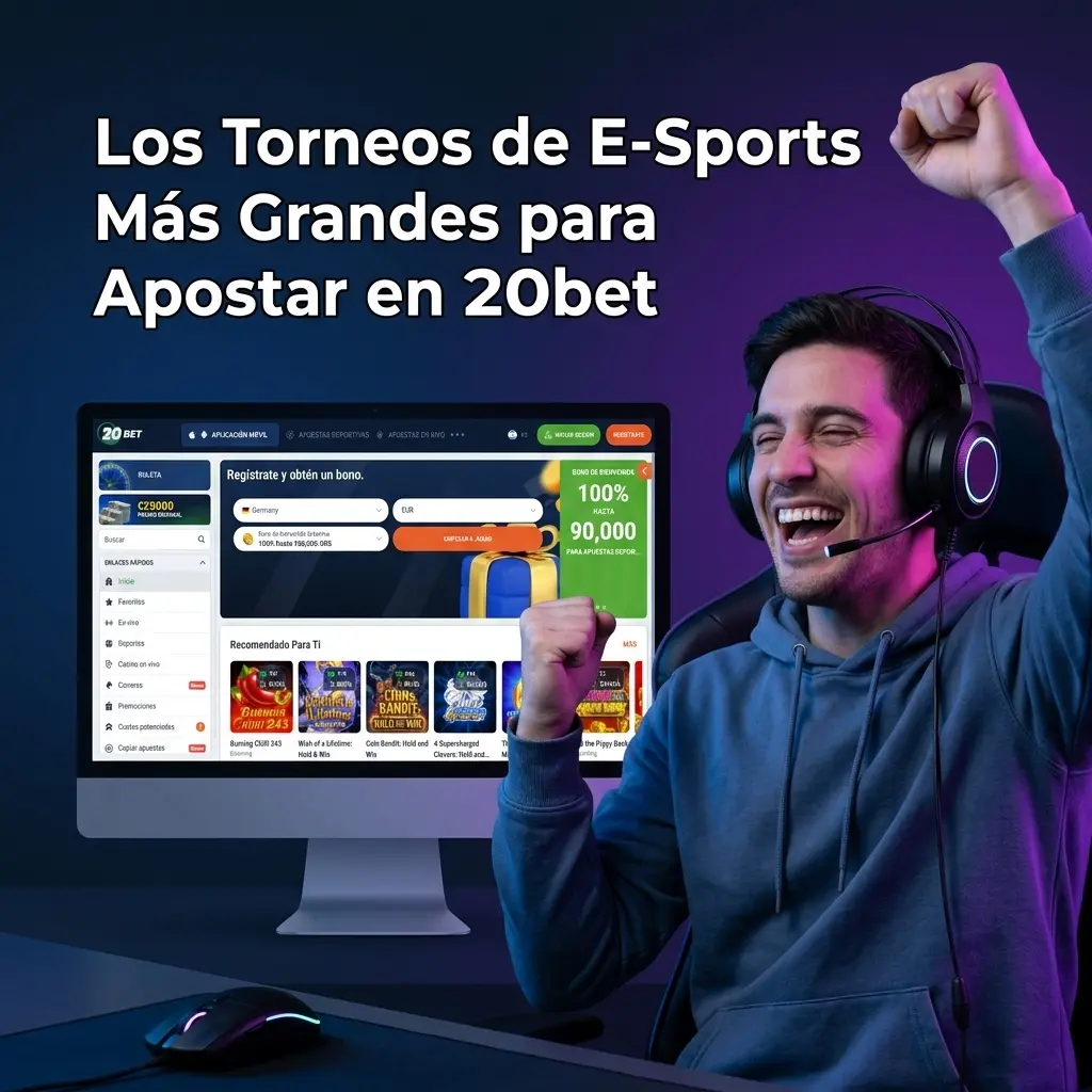 Torneos de e-sports en 20bet: CS2, Dota 2, LoL, Valorant y más para apostar todo el año