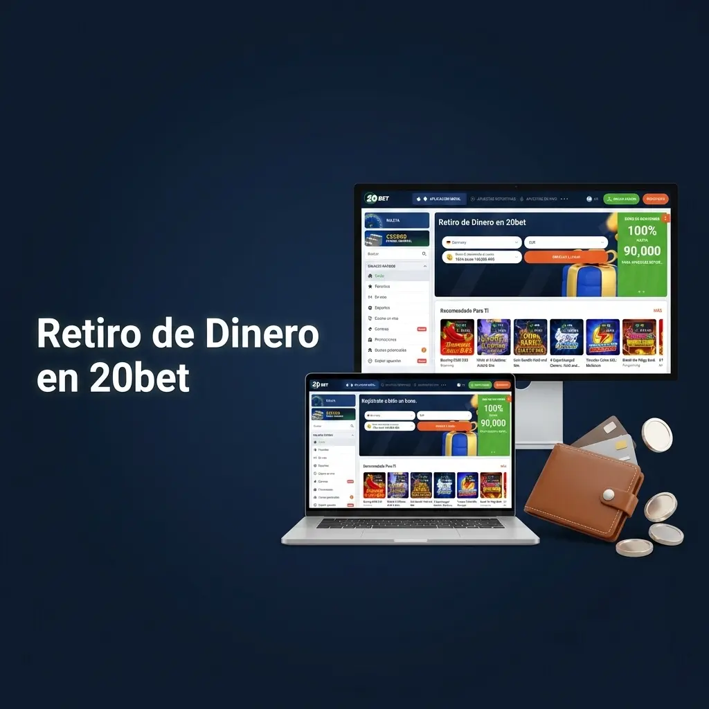 Pasos para retirar dinero en 20bet desde la sección de caja con verificación KYC obligatoria
