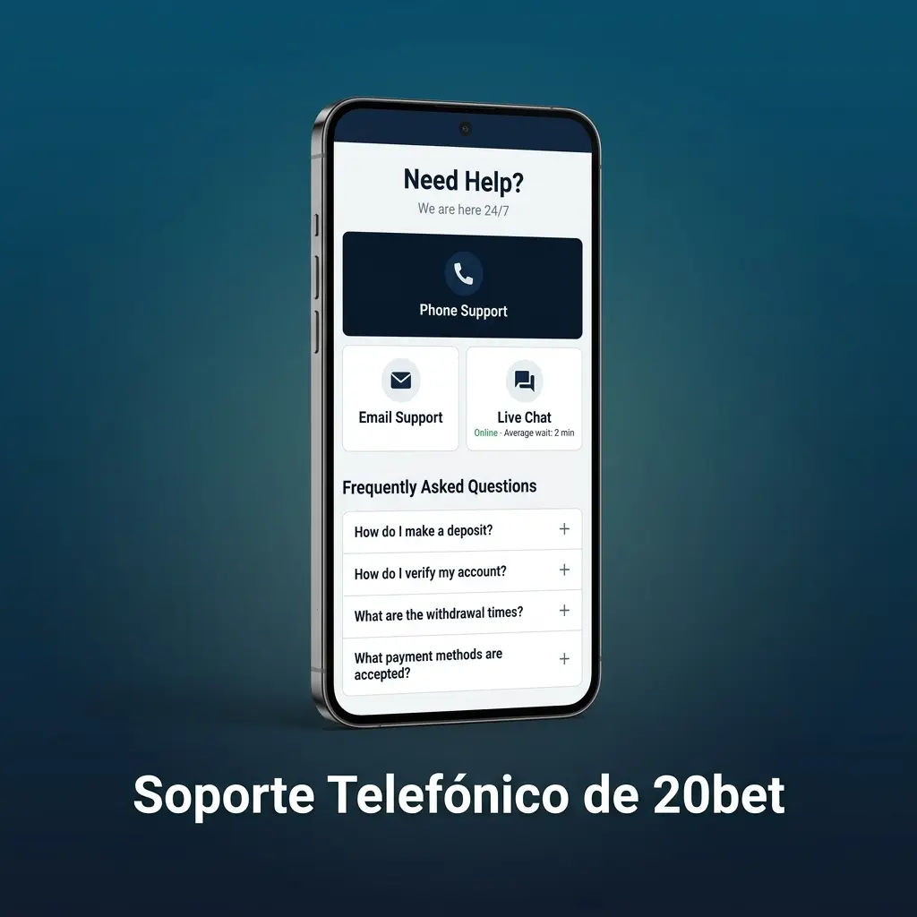 Soporte telefónico de 20bet: cómo contactar a un agente para resolver problemas urgentes de pagos o seguridad